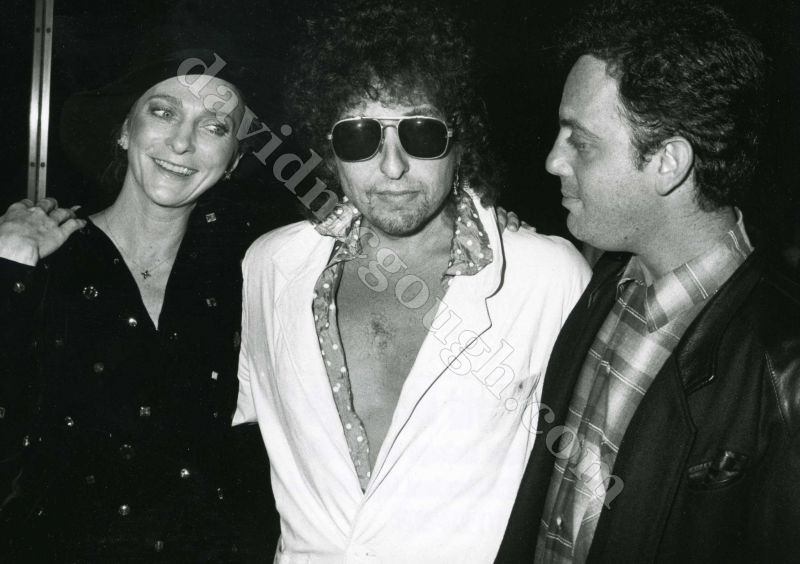 Bob Dylan , Judy Collins and Billy Joel  1985 NYC.jpg